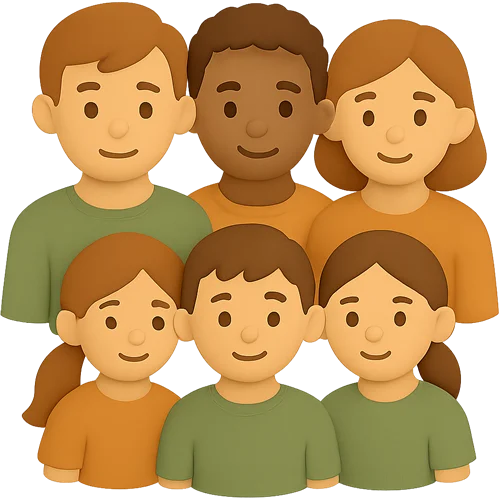 Et personligt børnebogs-eventyr om sammenbragte familier