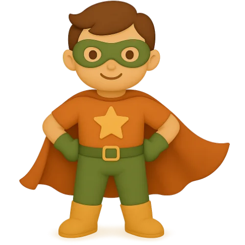 Et personligt superhelte eventyr – unikt børnebog med dit barn