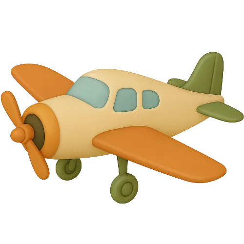 Dit personlige børnebogseventyr om flyrejser