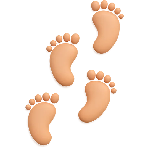 Et personligt børnebogseventyr om at lære at gå