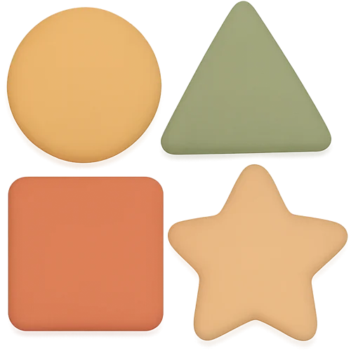 Et personligt børnebogseventyr om former og farver