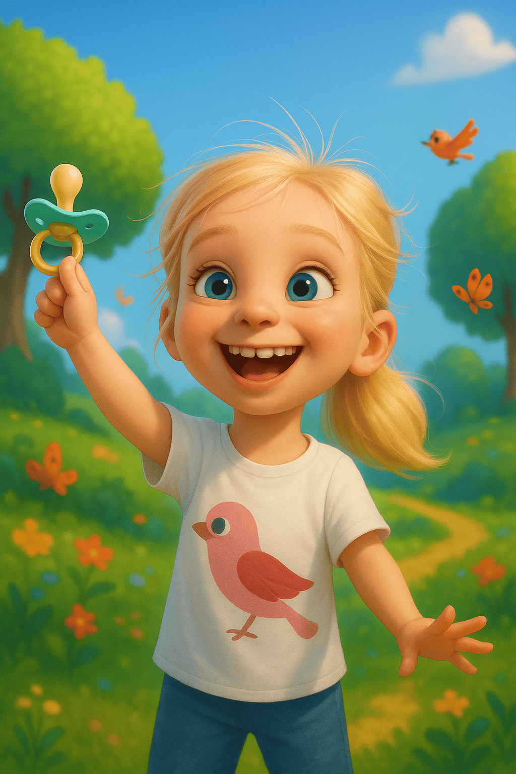 Dag sutter hej store verden