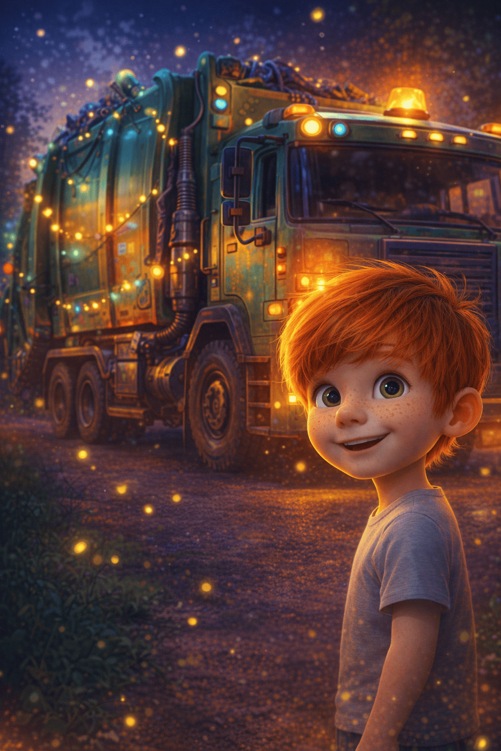 Den hemmelige skraldebilsrejse