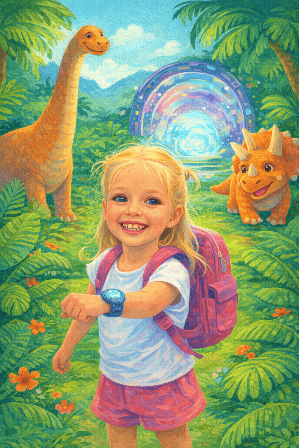 Tidsrejsen til dino øen